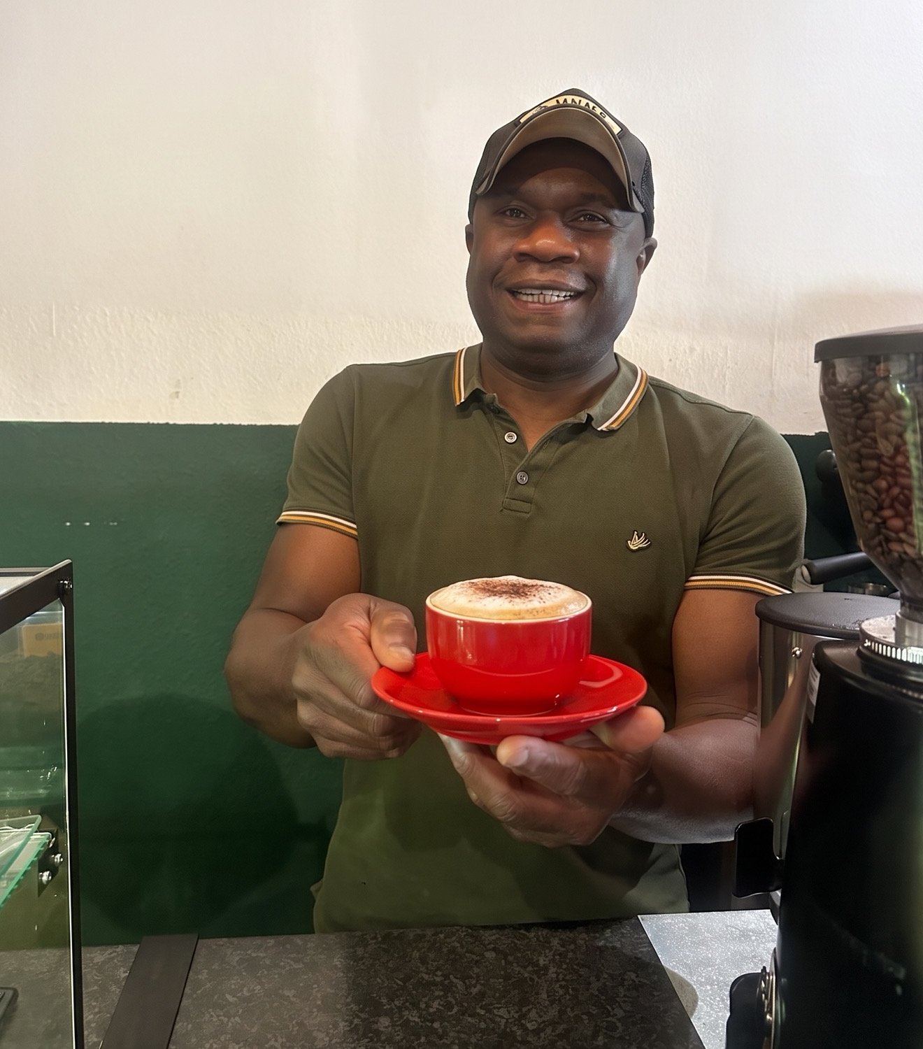 Warren, oprichter van BLIBCO Coffee